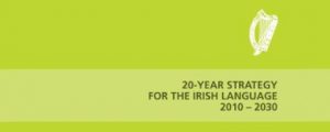 20 year strategy Irish language